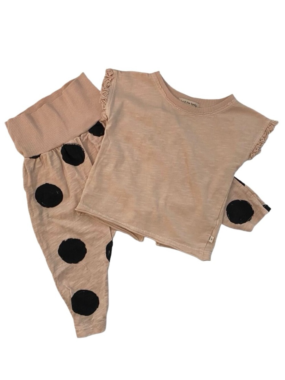 1 + in the Family Baby 2 Piece set Size 6 Mo